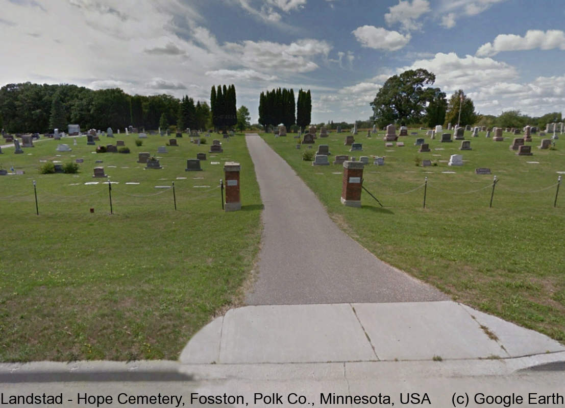 Landstad - Hope Cemetery