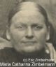 Maria Catharina Zimbelmann - 1902